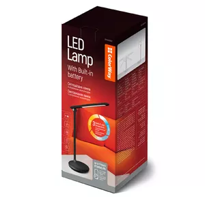 Table lamp Colorway CW-DL02B-B 4 W LED Black