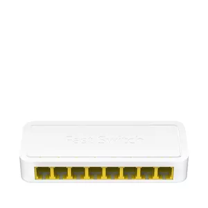 Cudy FS108D tīkla pārslēgs Fast Ethernet (10/100) Balts