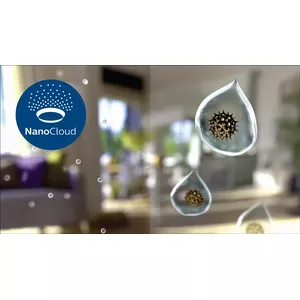 Up to 99% less bacteria with NanoCloud technology (1)