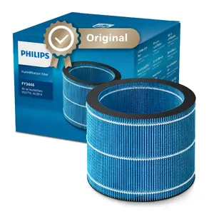 Philips FY3446/30 Genuine Replacement Humidification Wick Filter Blue Pack of 1