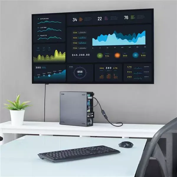StarTech HDMI to DisplayPort adapter HD2DP — 4K 30Hz Photo 4