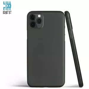 Задняя защитная крышка Riff для Apple iPhone 11 Pro Max — мягкий силикон, тёмно-зелёный
