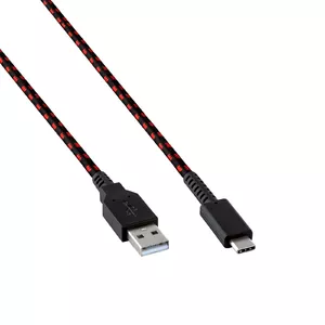 PDP 500-211-EU USB kabelis 2,4 m USB A USB C Melns, Sarkans