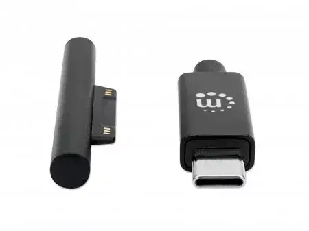 USB-C uz Surface Connect kabelis Manhattan 1.8m Photo 3