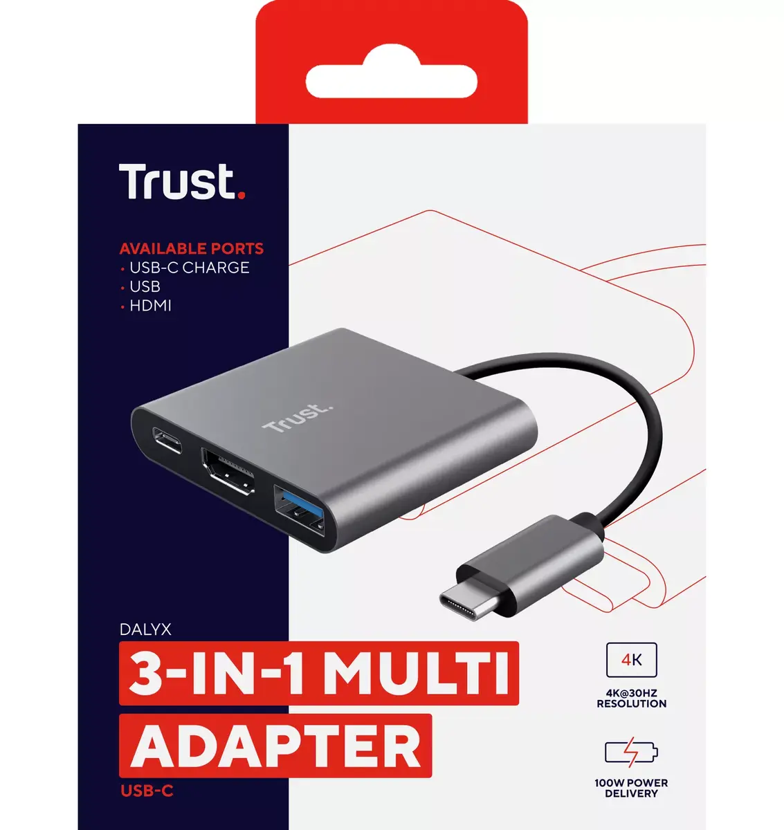 USB Hubs Trust Dalyx Photo 7