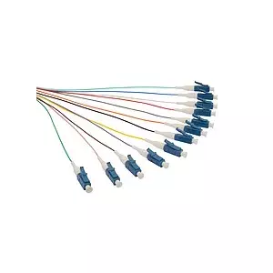 Fiber Optic Pigtail SOLARIX SXPI-LC-UPC-OS 9/125 single-mode LC UPC 1.5 m pack of 12