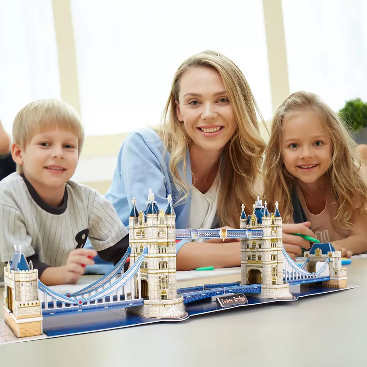 3D Пазл CubicFun NG Tower Bridge Photo 3