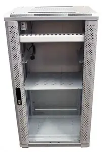 Freestanding server rack ALLNET 22U, 500 kg capacity, IP20, grey