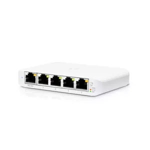 Ubiquiti UniFi Switch Flex Mini (5-pack) Управляемый Gigabit Ethernet (10/100/1000) Питание по Ethernet (PoE) Белый