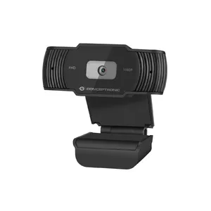 Conceptronic AMDIS 1080P FHD vebkamera 1920 x 1080 pikseļi USB 2.0 Melns