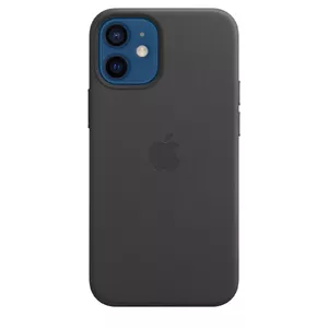 Чехол Apple iPhone 12 mini Leather Case with MagSafe Черный