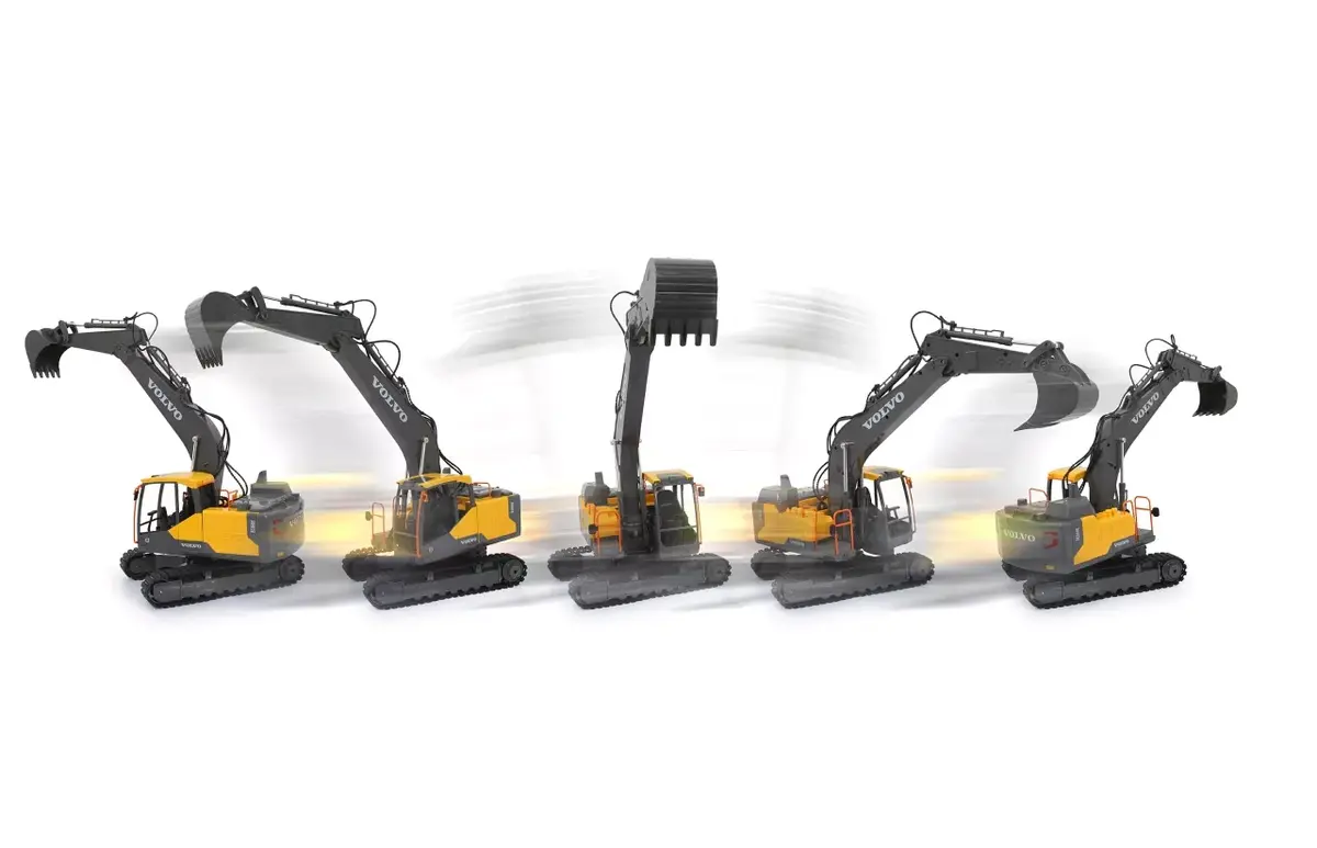 Excavator Jamara Volvo EC160E Photo 15