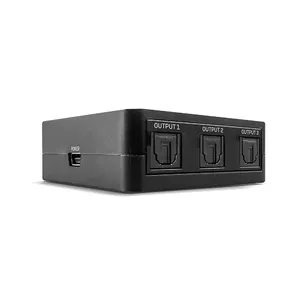 Audio Splitter Lindy 3 Port Optical TosLink