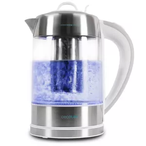 Electric kettle CECOTEC ThermoSense 370 — 1.7 L, 2200 W, glass and stainless steel