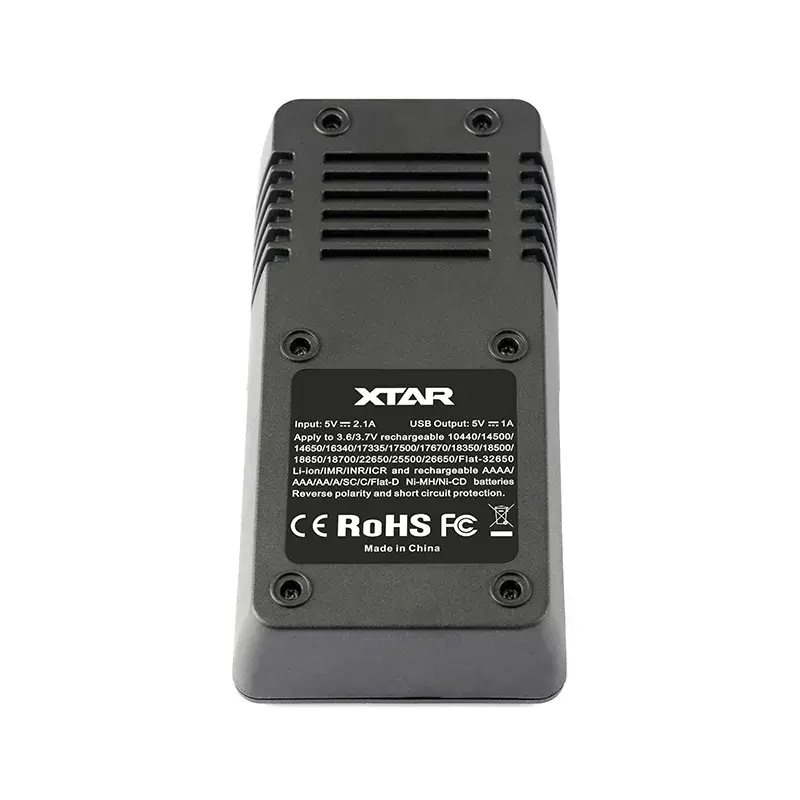 Akumulatoru lādētājs XTAR VC2 — 2 vietas USB LCD Photo 6