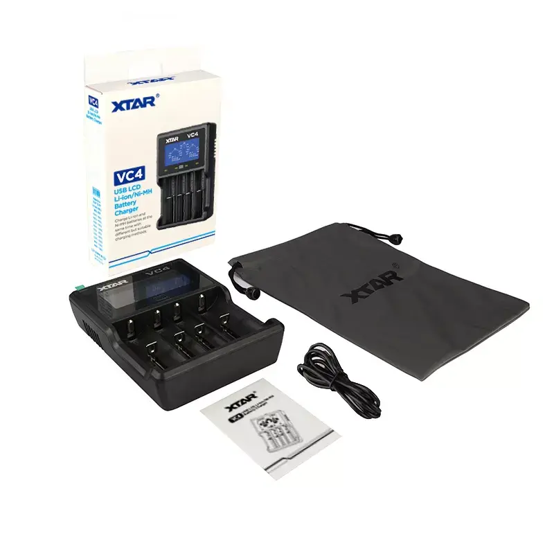 Battery charger XTAR VC4 USB for 4 batteries Photo 8