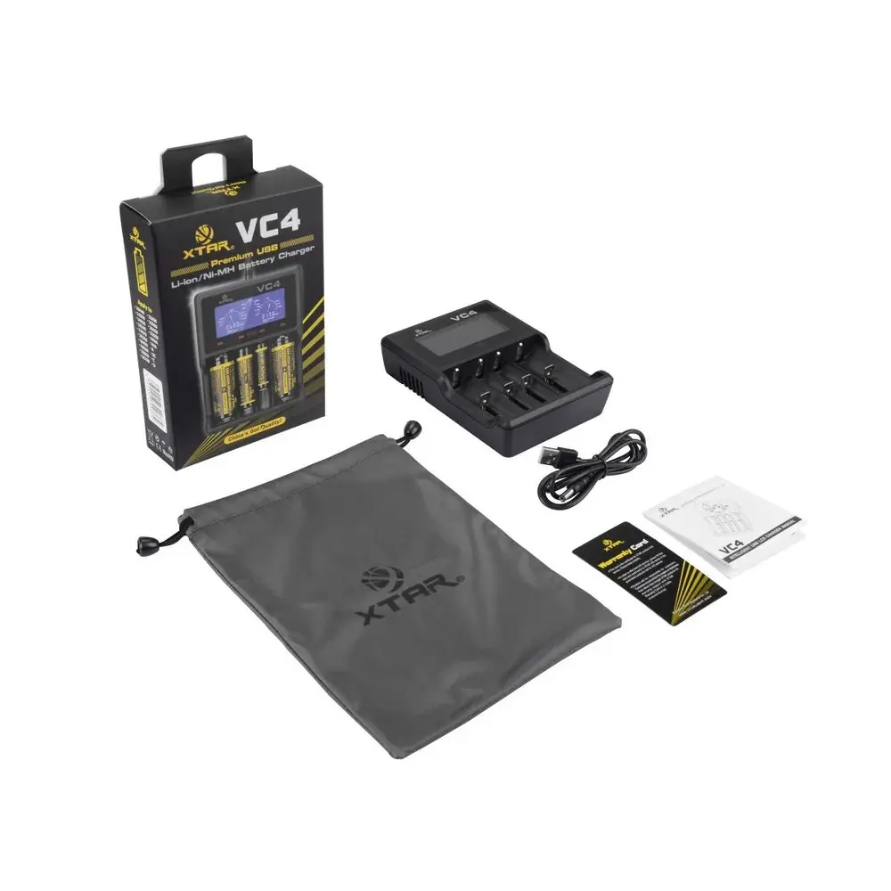 Battery charger XTAR VC4 USB for 4 batteries Photo 16