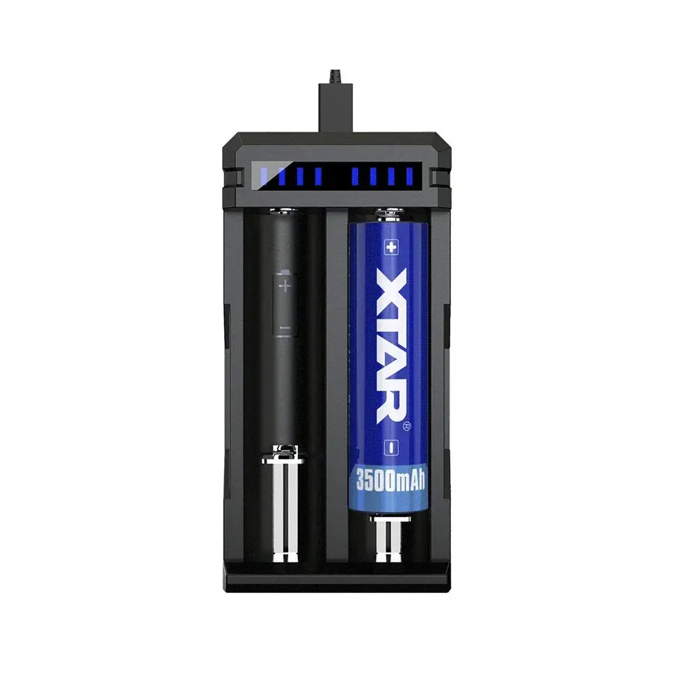 XTAR SC2 2 ligzdu Li‑Ion 18650 lādētājs Photo 8
