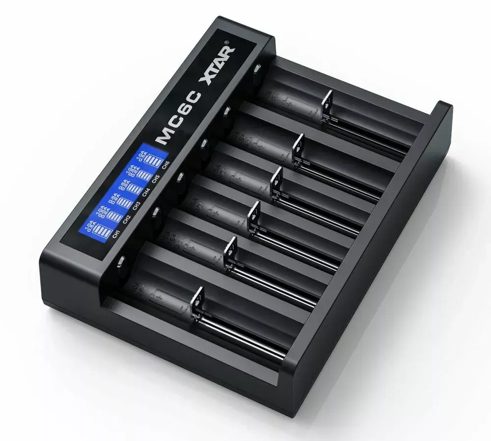 Зарядное XTAR MC6C для 18650 Li-ion Photo 7