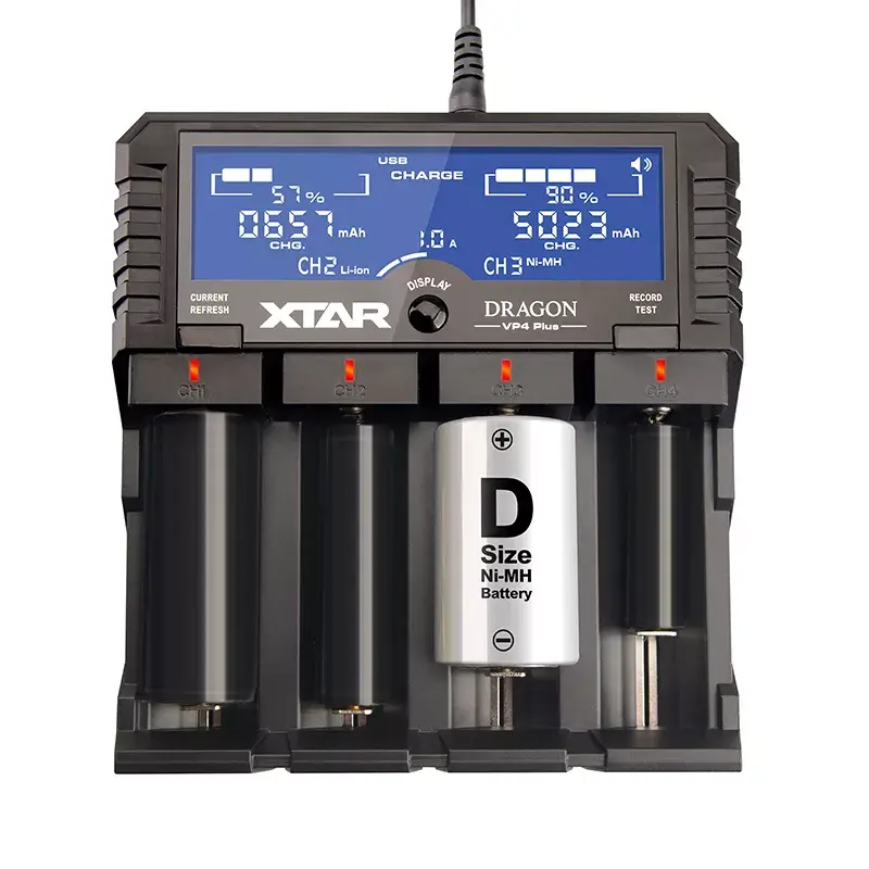 XTAR DRAGON VP4 Plus battery charger Photo 2