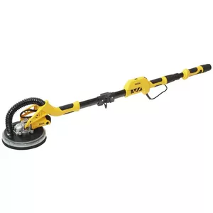 Disc sander STANLEY SFMEE500S 750 W, adjustable speed, telescopic handle, soft grip, black/yellow