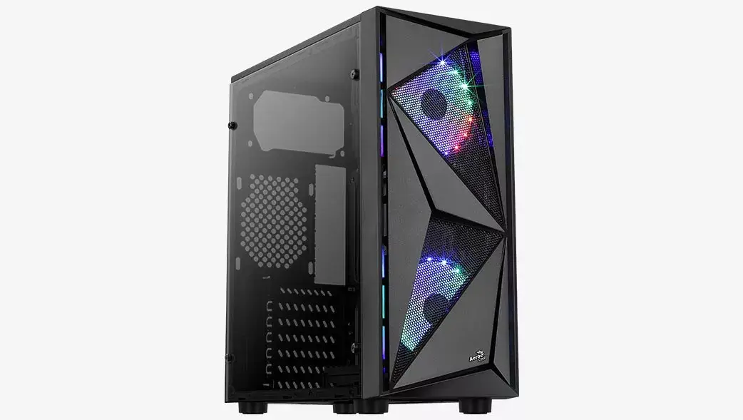 Компьютерный корпус Aerocool Glider Cosmo-A-BK-v2 Photo 6
