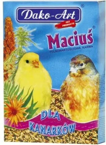 Pilnvērtīga barība kanārijputniem Dako‑Art Maciuś 500