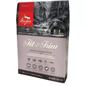 Сухой корм для кошек Orijen Fit & Trim 1.8 кг — Взрослым, Курица Рыба Индейка