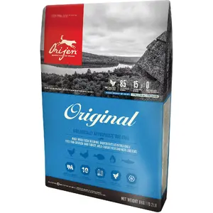 Dry Dog Food Orijen Original 2 kg — Adult, Chicken Fish Turkey, 38% Protein, 18% Fat