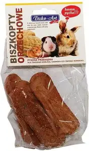 Dako-Art rodent nut-flavored biscuit treat — hanging 50 g