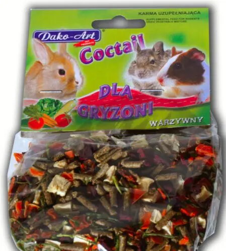 Barība grauzējiem Dako-Art Coctail warzywny dla