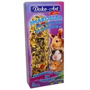 Small animal treat Dako-Art 5906554353393 — blueberry flavour, 100 g, for guinea pigs hamsters rabbits