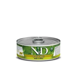 Влажный корм для кошек Farmina N&D Prime Boar & Apple пауч 70 г — взрослым, 13% белка, 75% влажности, без глютена