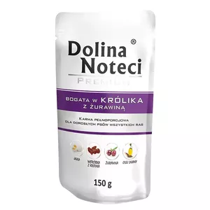 Dolina Noteci 5902921300748 suņu mitrā barība Trusis Pieaudzis suns 150 g