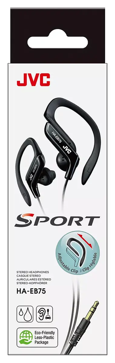 Austiņas JVC HA-EB75 Sports Wired Black Photo 2