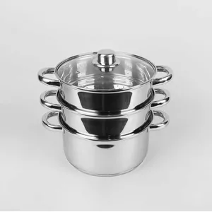Steamer Maestro MR-2900-22 22 cm stainless steel