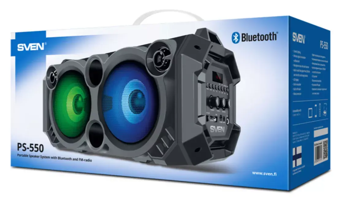 SVEN PS-550 portable/party mono speaker Photo 9