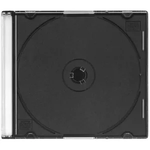 Omega CD box Slim PL, black (44843)