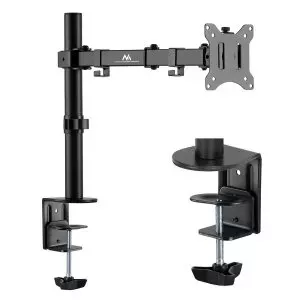 Monitor mount MACLEAN MC-883 — desk clamp for 32" (81.3 cm), VESA 75x100, up to 8 kg, black