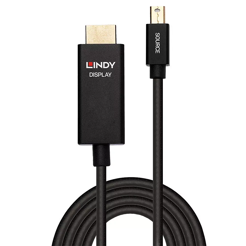 Mini DisplayPort uz HDMI kabelis Lindy 1m Photo 2