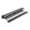 Cable management panel DeLOCK 19" 66550 Photo 3