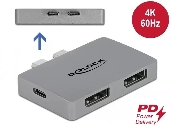 Dual DisplayPort adapteris DeLOCK 64001 Photo 2