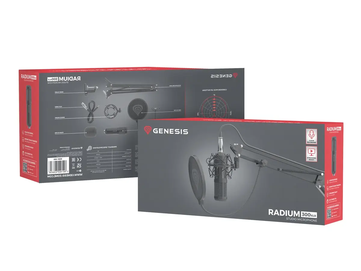 GENESIS Radium 300 XLR Studijas mikrofons Photo 13