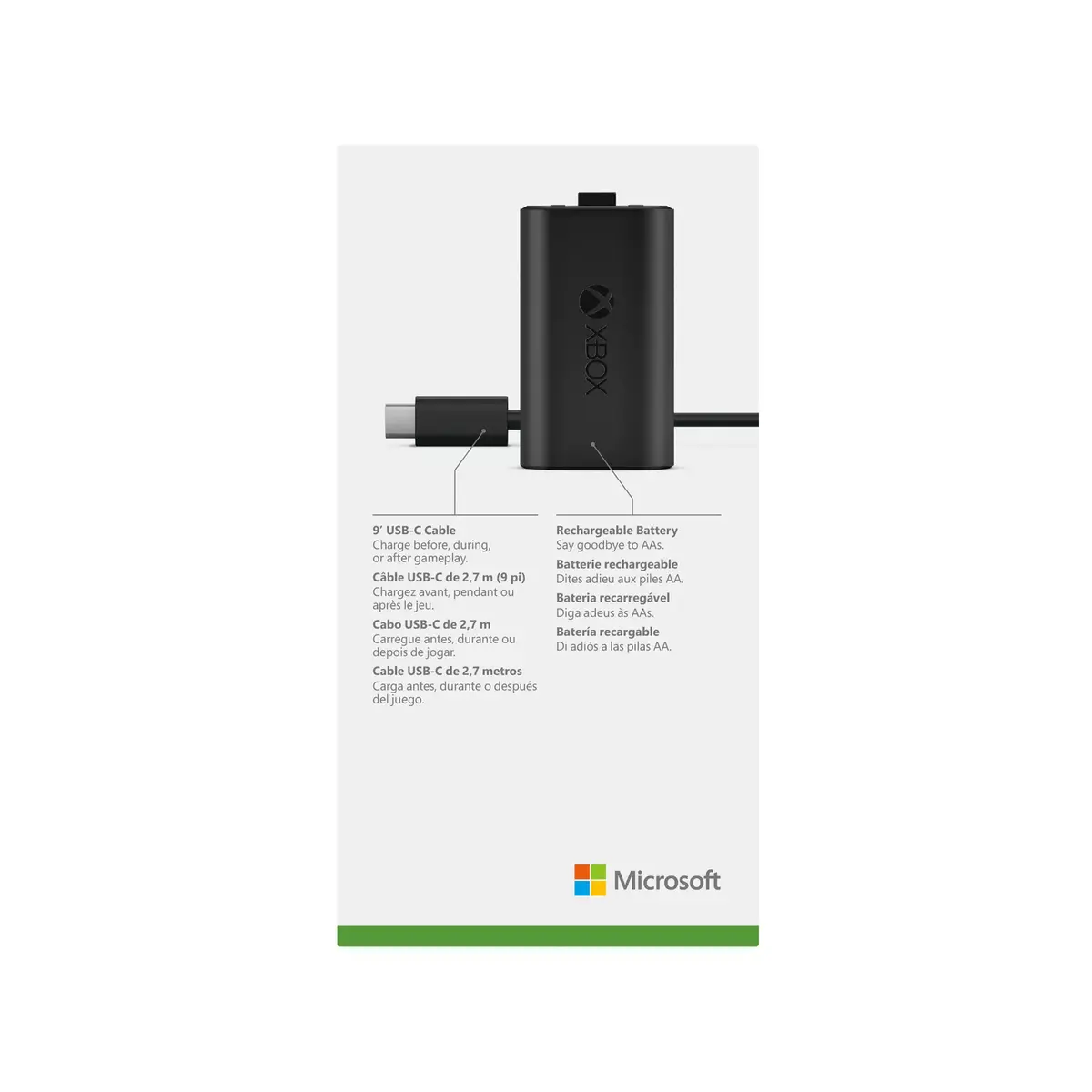 Microsoft Xbox One Play & Charge Kit — комплект зарядки Photo 6