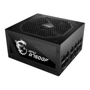 MSI MPG A750GF barošanas avotu vienība 750 W 24-pin ATX ATX Melns