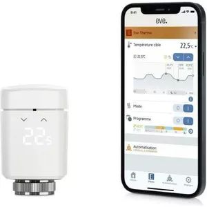 Smart radiator thermostat EVER Eve Thermo HomeKit 2-pack — wireless smart heating control