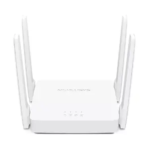 Tabletop router MERCUSYS AC10 Dual-band 2.4/5 GHz Wi‑Fi 5, 4 external antennas, 1x Fast Ethernet (WAN/LAN)