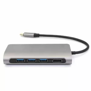 USB-C концентратор RoGer RO-8IN1 — 8-в-1 с USB-C PD и HDMI
