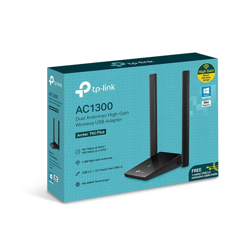 Wireless Adapter TP-Link Archer T4U Plus Photo 7