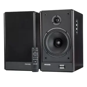 Акустическая система Microlab SOLO26 — Bluetooth, оптический и коаксиальный входы, 2×RCA, чёрная, 185 Вт
